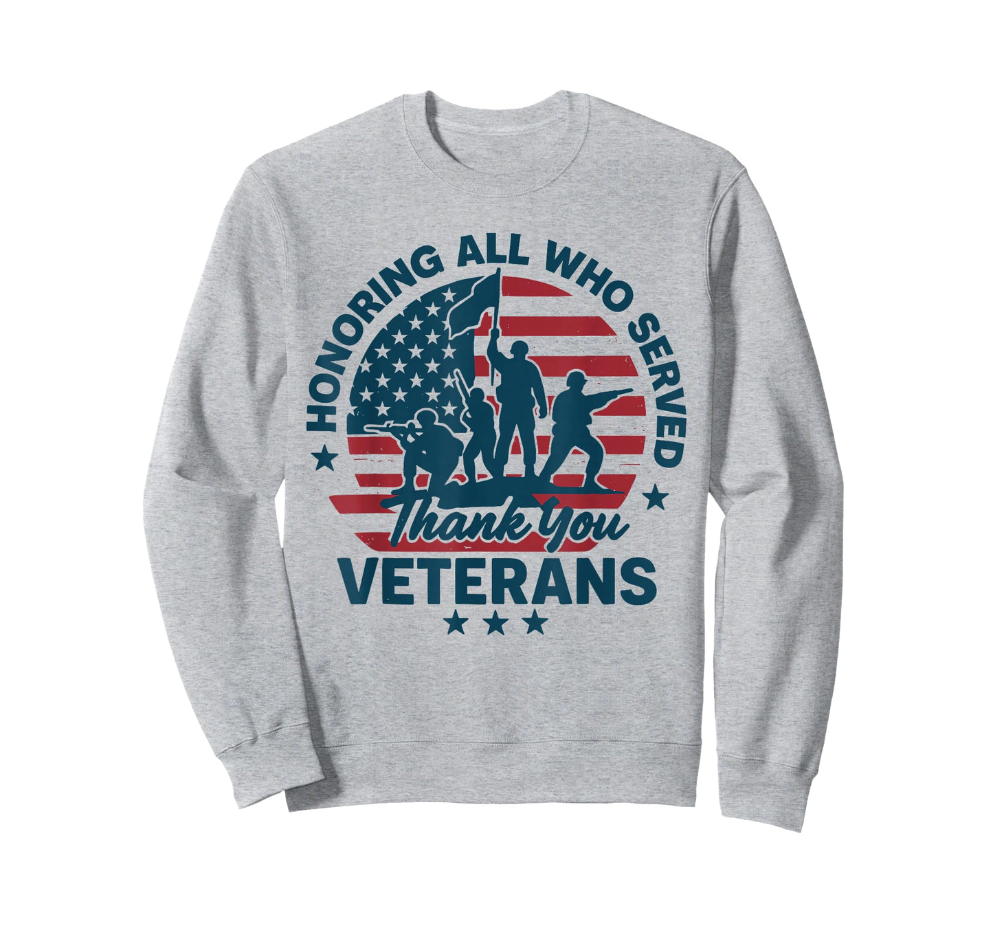 Honoring All Who Served Thank You Veterans Day T-Shirt