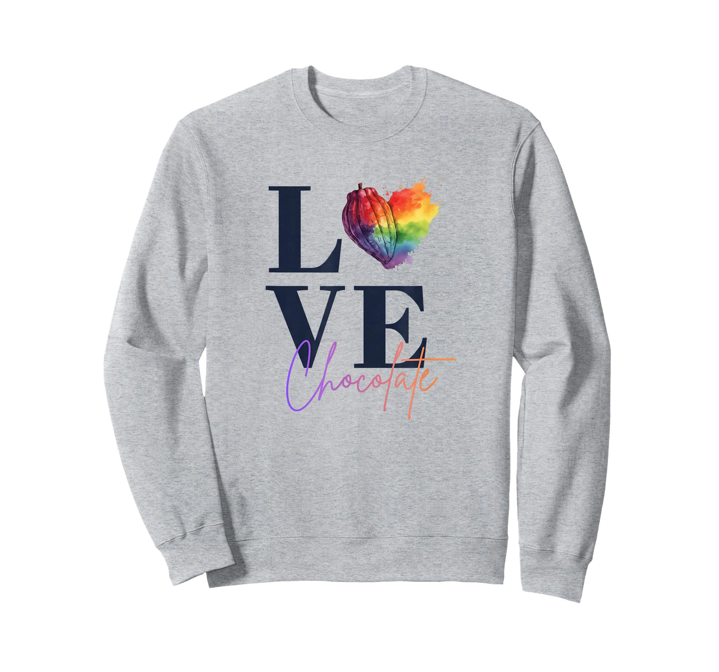 Love Chocolate Cocoa Pod Heart Foodies T-Shirt