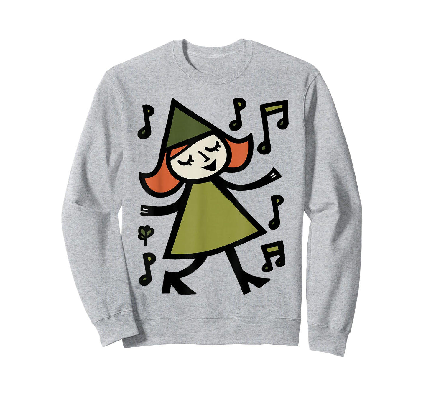 Singing Leprechaun Girl Irish St Patricks Day T-Shirt
