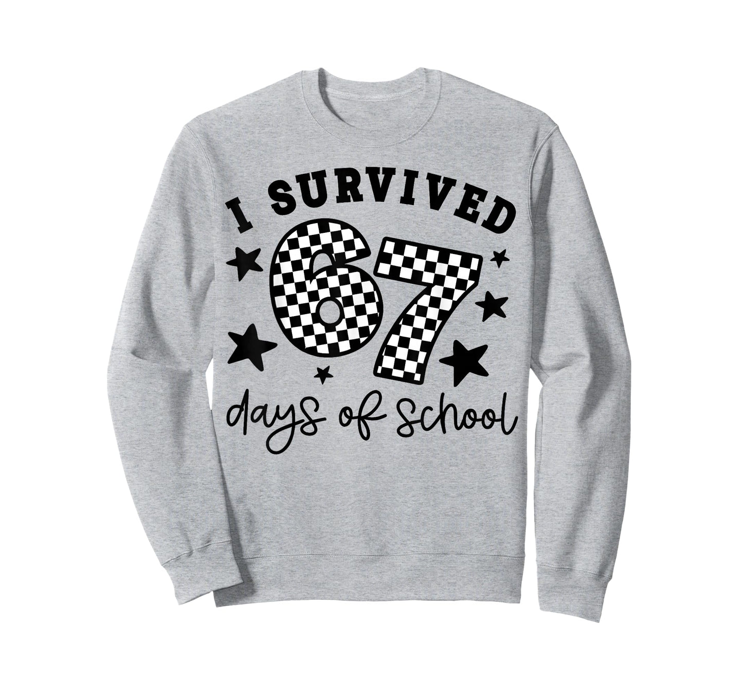 I Survived 67 Days of School Funny 67 Meme Teacher Student T-Shirt