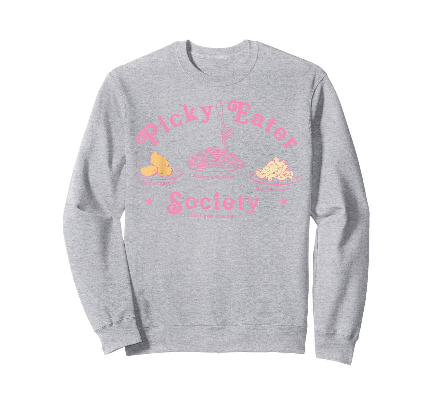 Picky Eater Society Chef Gets One Star Chicken Nuggets Funny T-Shirt