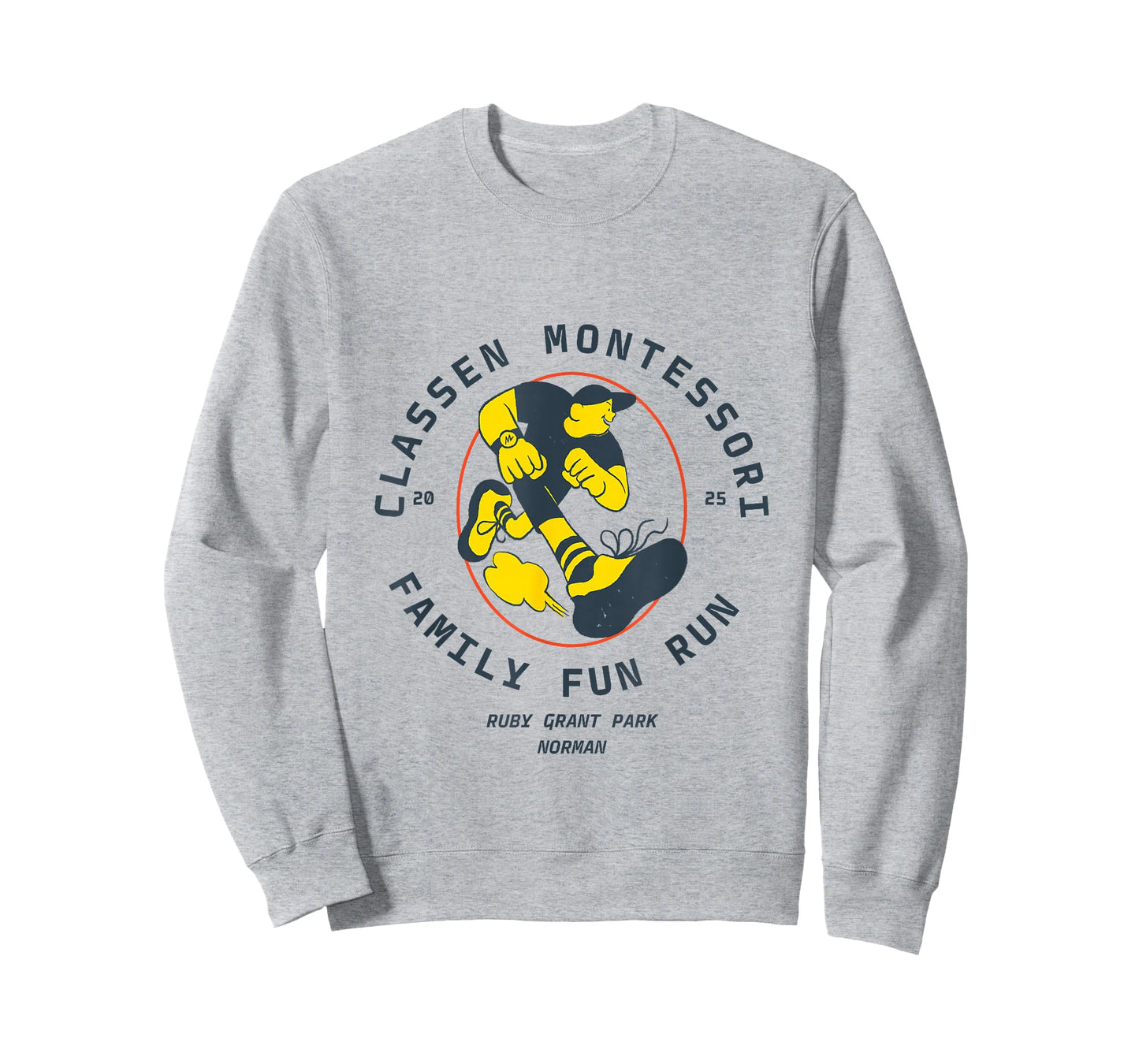 CLASSEN Montessori School Family Fun Run 2025 T-Shirt
