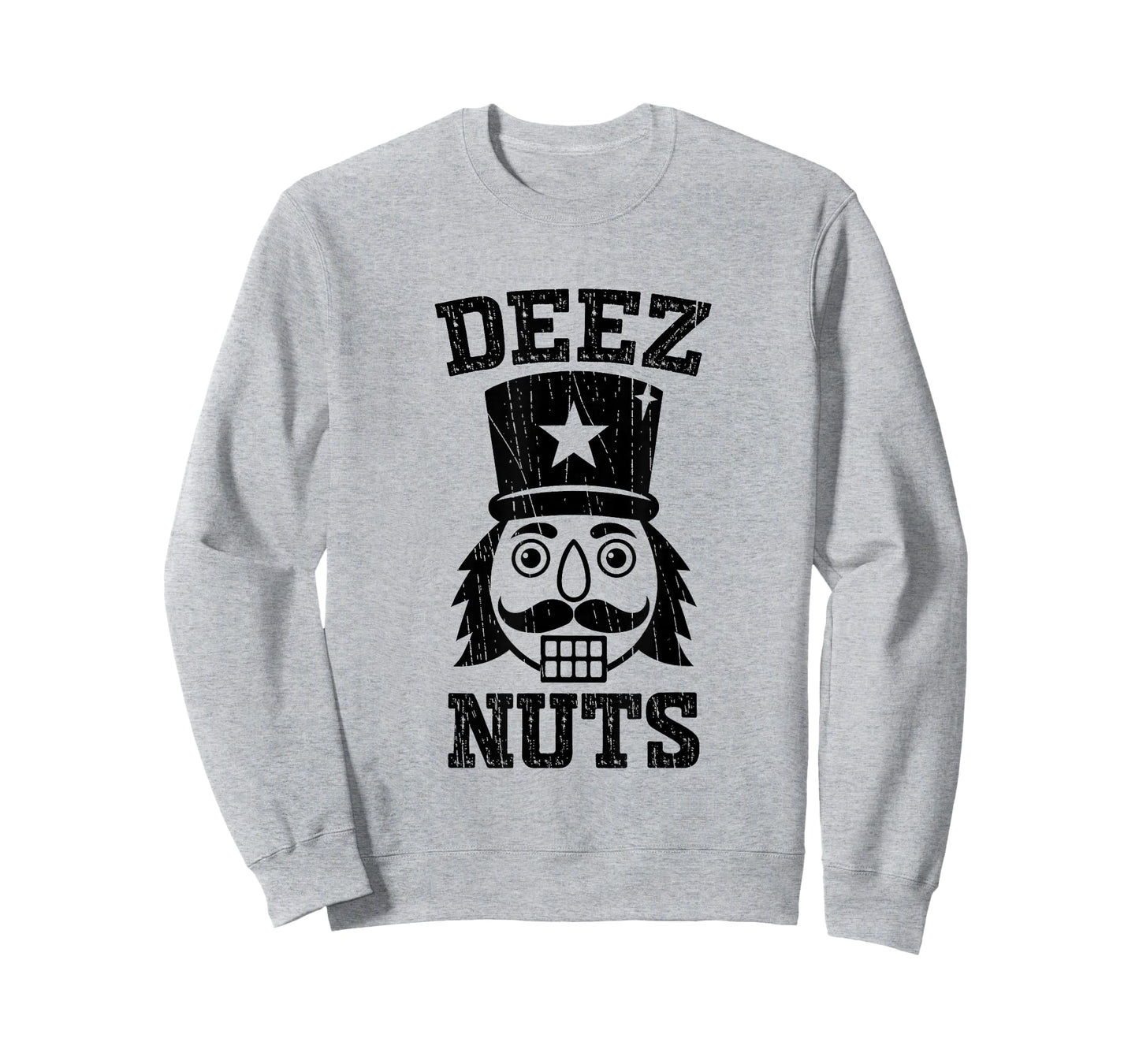 Deez-Nuts Christmas Nutcracker Adult Humor Xmas Pun Men Joke T-Shirt