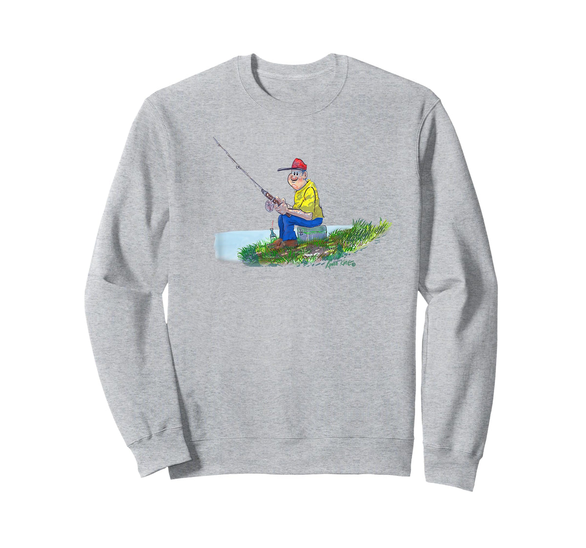 Fun Fishing Guy T-Shirt