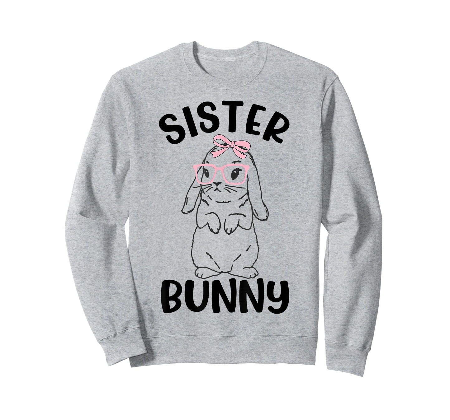 Sister Bunny Siblings Easter Girls T-Shirt