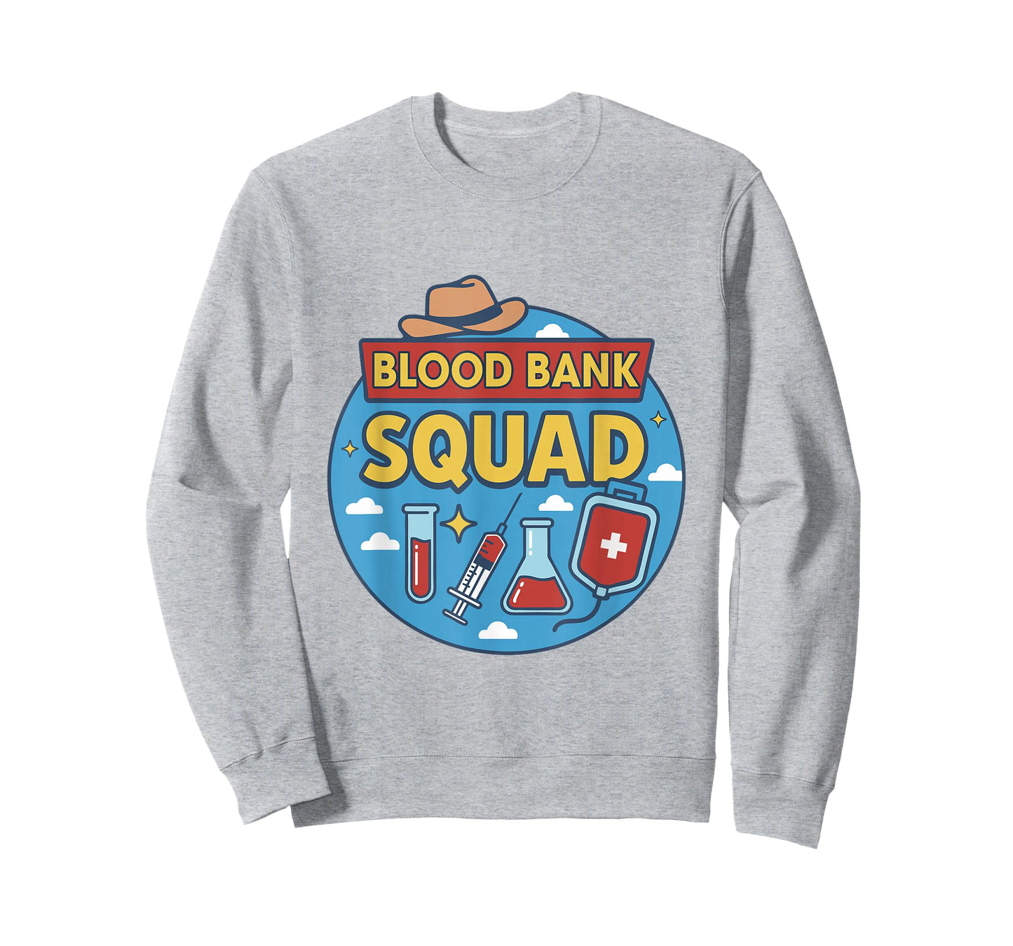 Blood Bank Squad Lab Week 2026 Scientist Apparel Chemistry T-Shirt