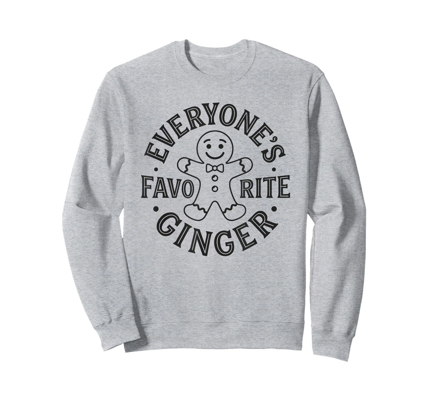 Everyone's Favorite Ginger T Funny Gingerbread Man Christmas T-Shirt