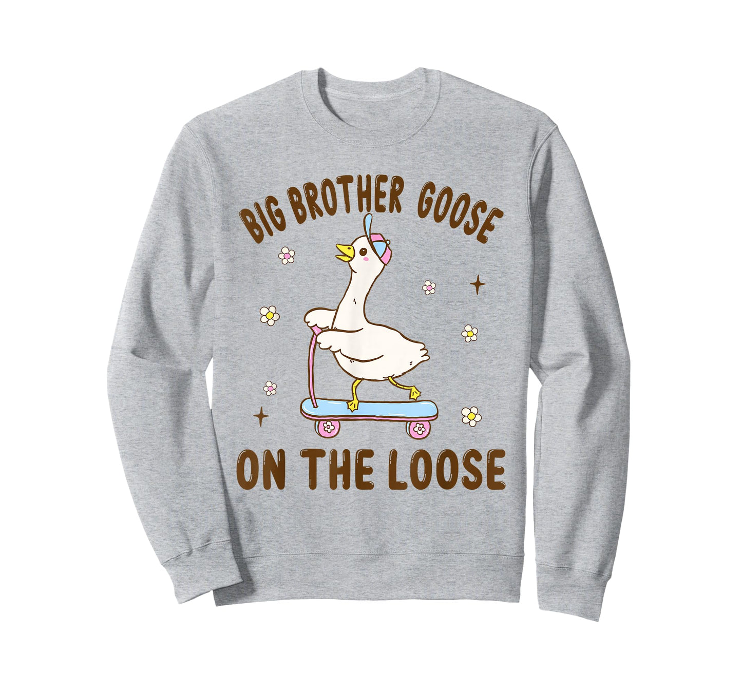 Big Brother Goose On The Loose Funny Birthday Matching T-Shirt