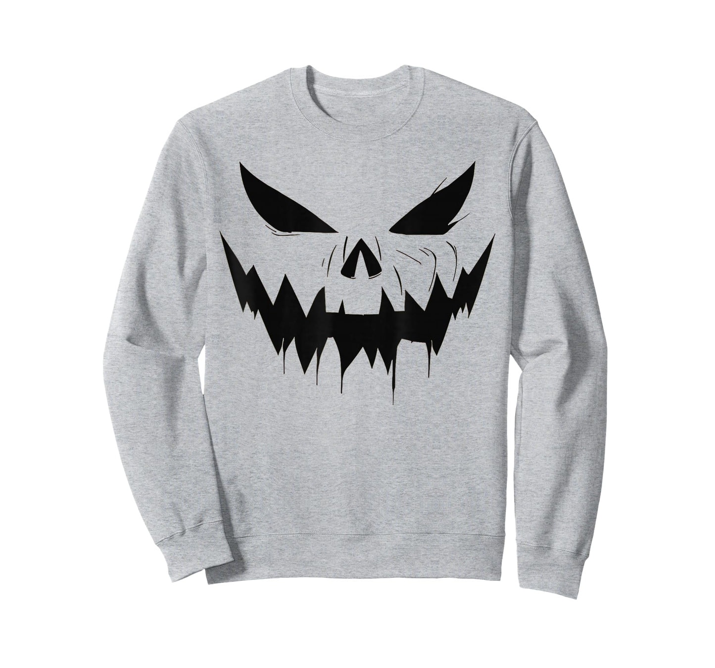 Scary Jack O Lantern Face Pumpkin Halloween Costume Men Boys T-Shirt