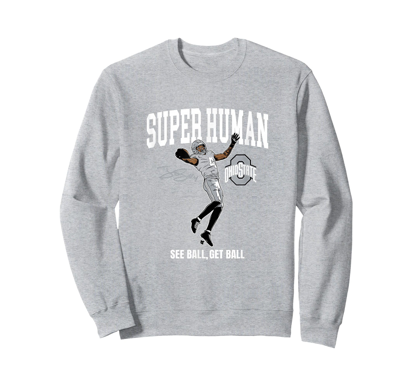 Jeremiah Smith - Superhuman - Ohio State Football T-Shirt