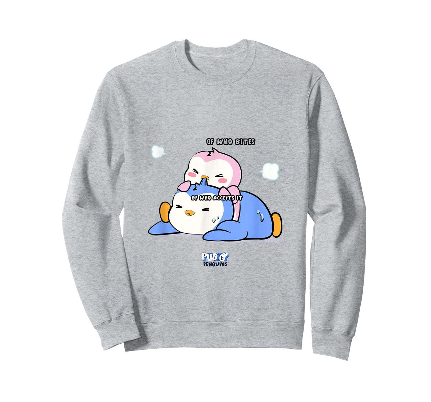 Official Pudgy Penguins Merch | GF Bite | Duo Pengu & Polly T-Shirt