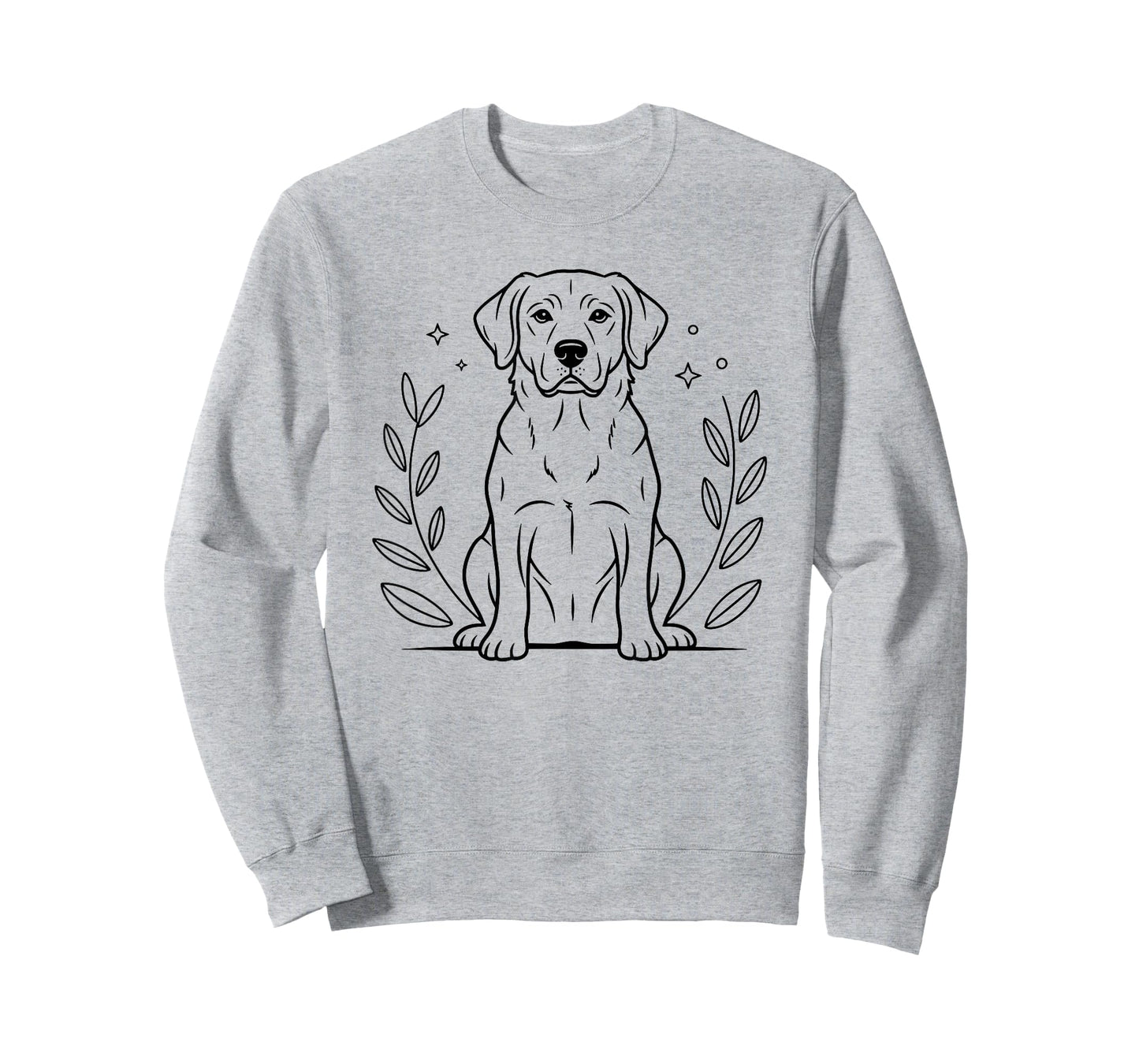 Line Art Chesapeake Bay Retriever Minimalist Chessie T-Shirt