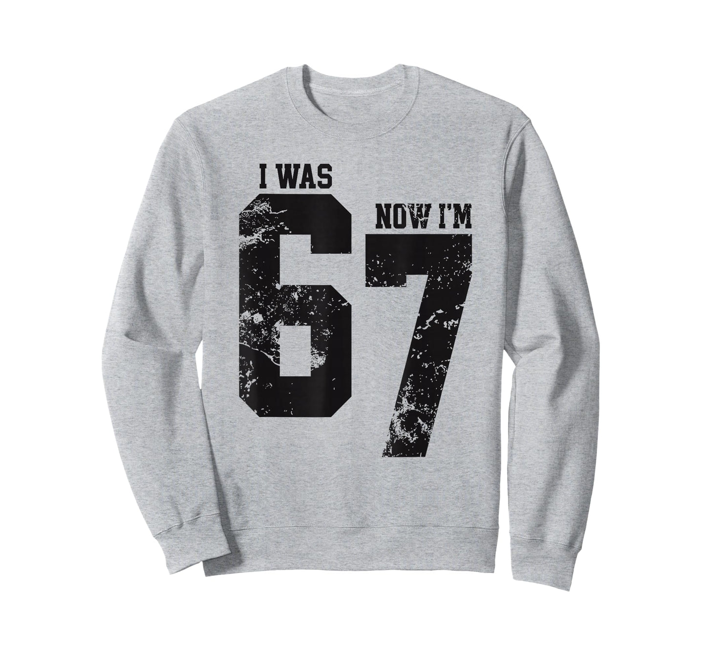 I was 6 Now I’m 7 Six Seven Funny 7th Birthday Girls Kids T-Shirt