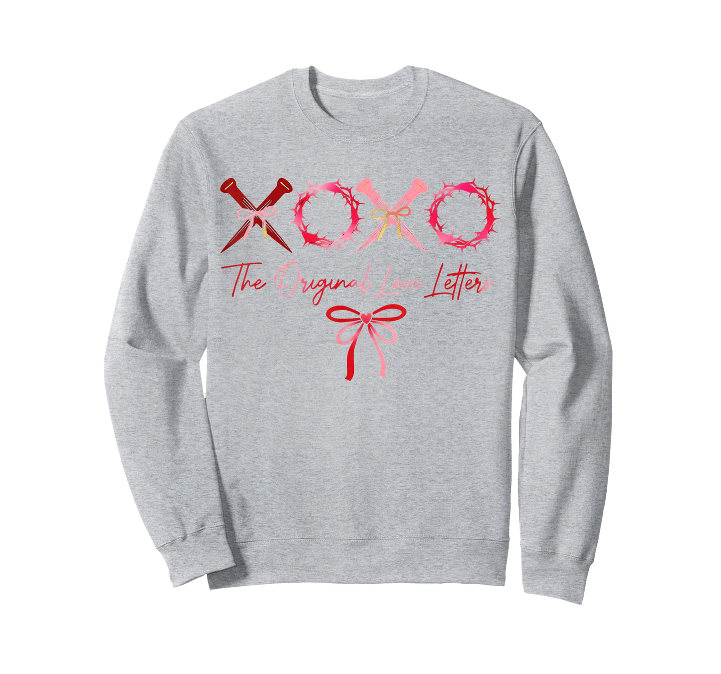 XOXO The Original Love Letters Faith Christian Valentine T-Shirt