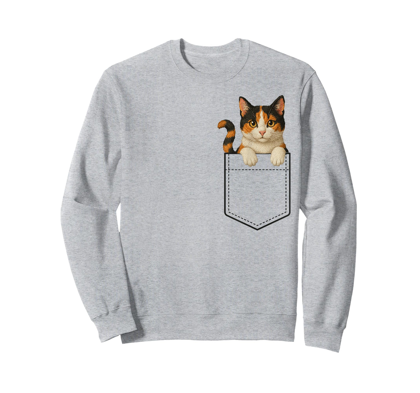 Funny Calico Cat Feline Lover for Women Men Adults Kids T-Shirt