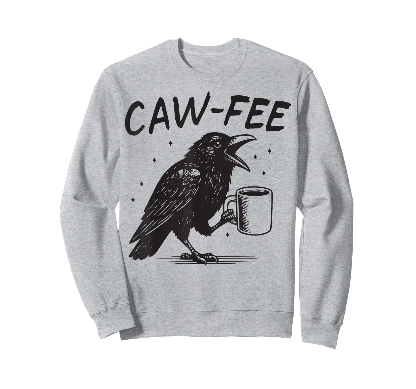 Caw-fee Crow Coffee T-Shirt