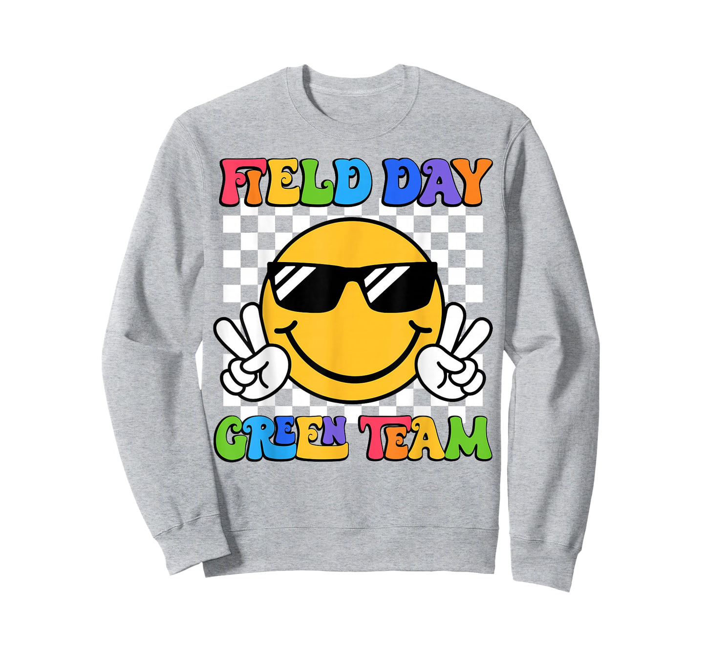 Field Day Green Team Funny for Teacher Kids Field Day Games T-Shirt