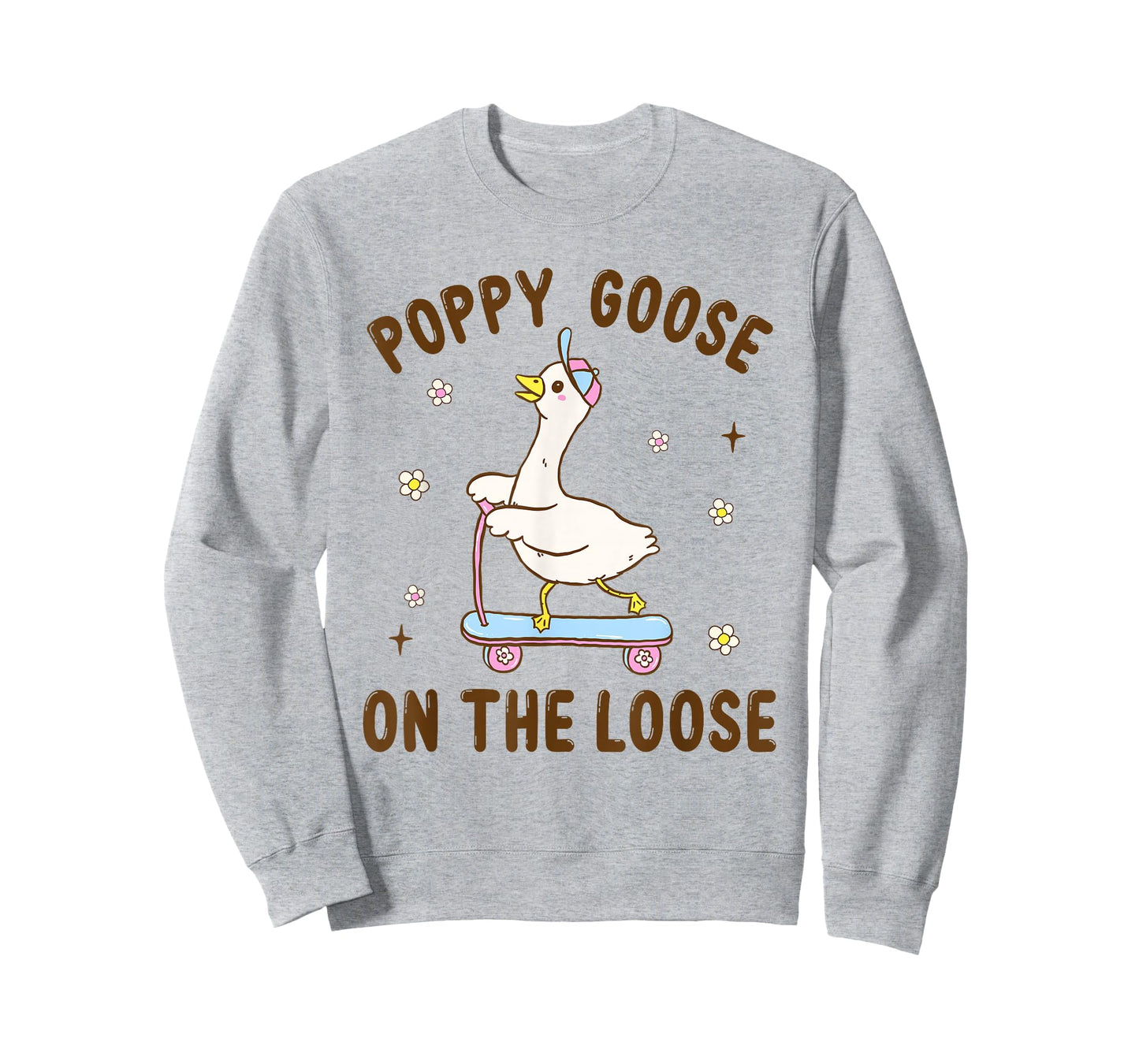 Poppy Goose On The Loose Funny Birthday Matching Family T-Shirt