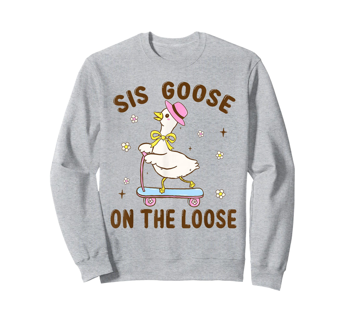 Sis Goose On The Loose Funny Birthday Matching Family T-Shirt