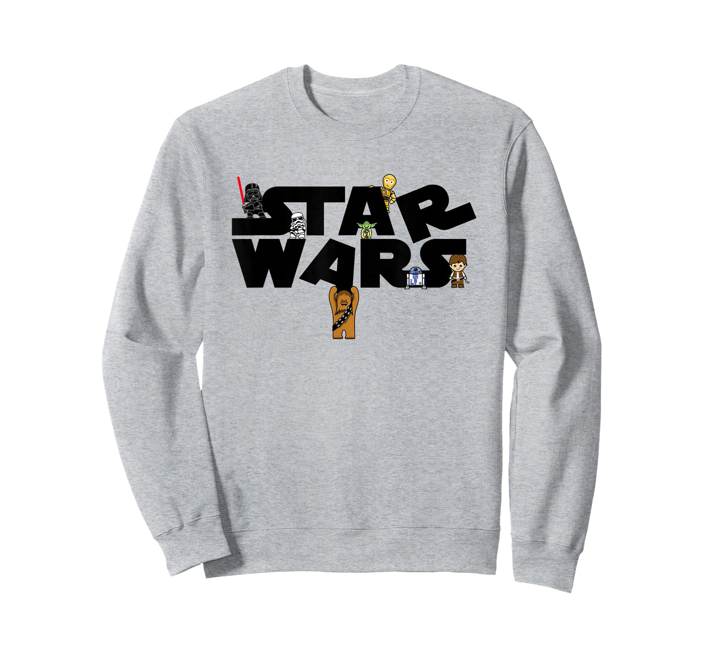 Star Wars A New Hope Cute Character Logo T-Shirt