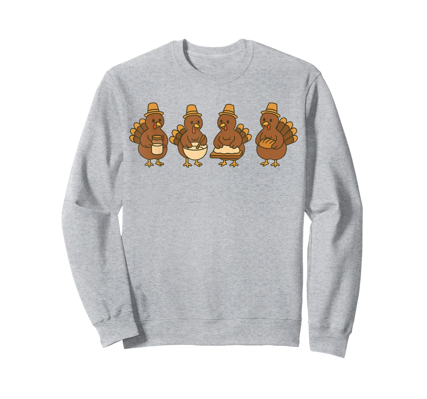 Sourdough Baker Turkey Thanksgiving Bakery T-Shirt