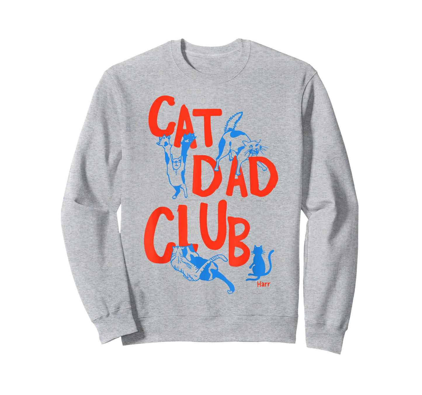 Vintage Cat Dad Club Life is Better with Cats Funny Cat Dad T-Shirt