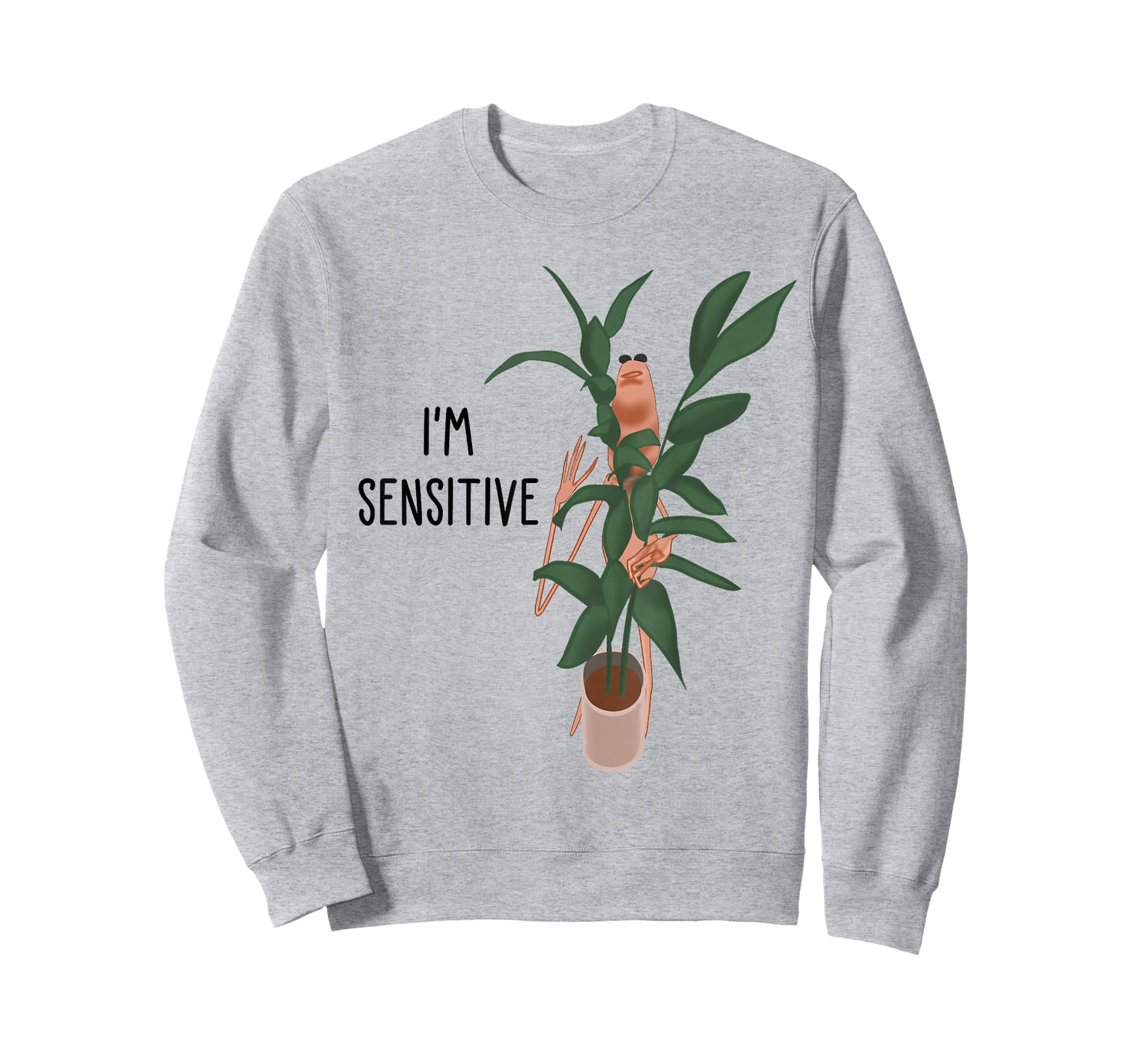 Marcus The Worm I’m Sensitive Funny Meme Brain Rot T-Shirt