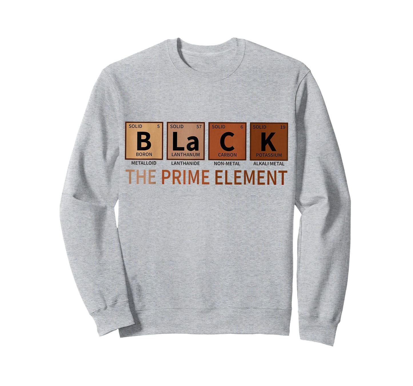 The Prime Elements Black History Month African American T-Shirt