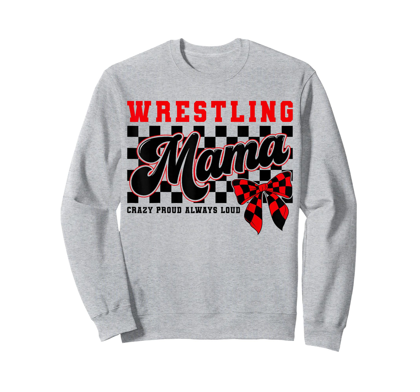 Women Wrestling Mom Mama Wrestle Wrestler Mothers Day T-Shirt