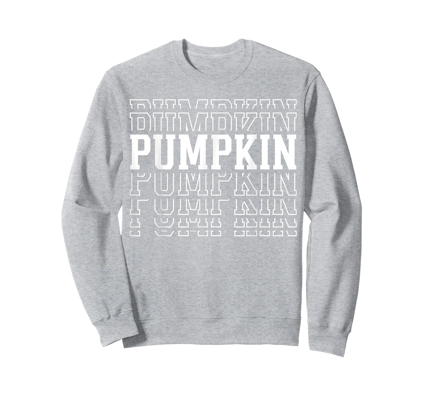 Pumpkin Layered Text Costume Autumn Lover T-Shirt