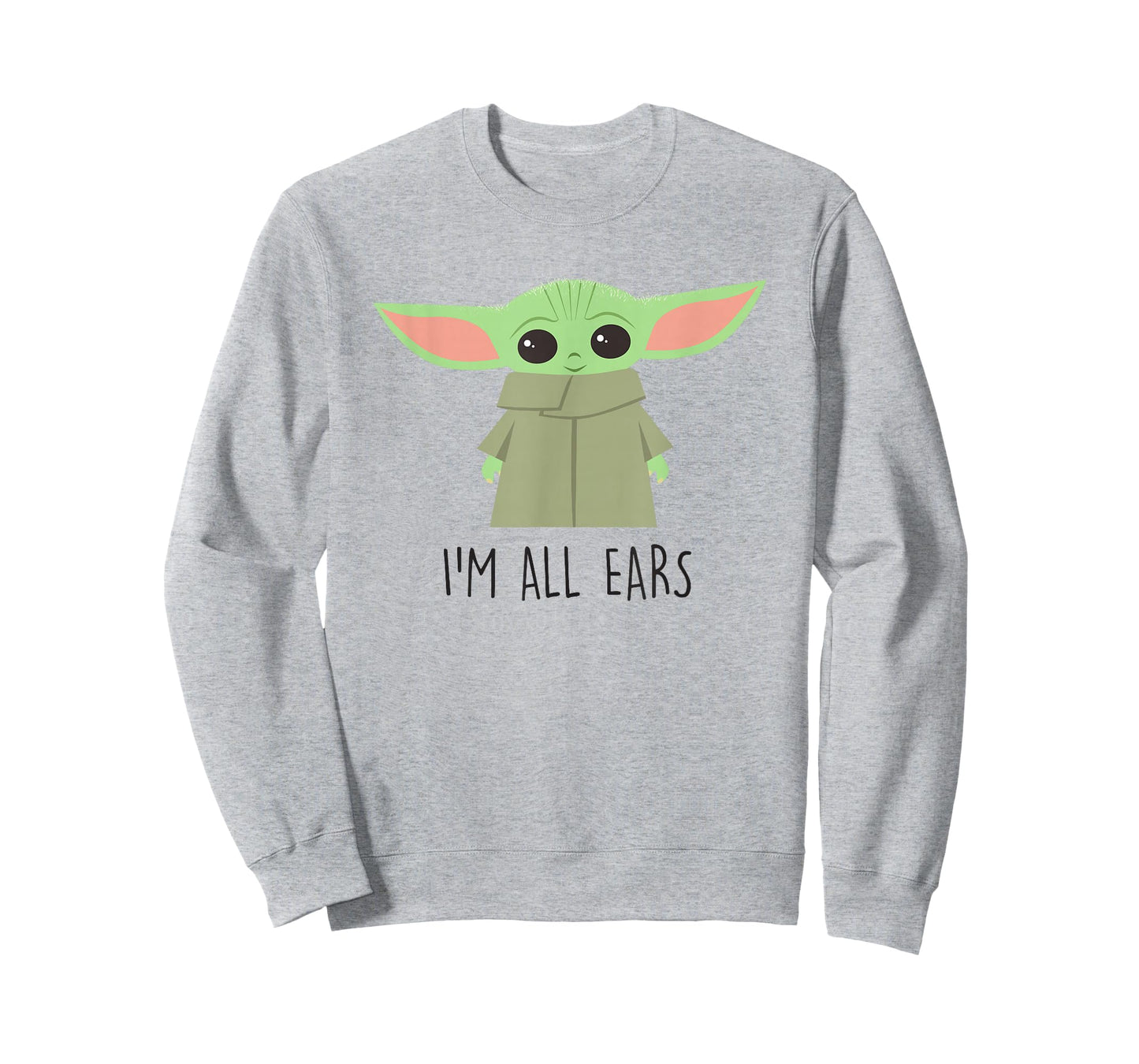 Star Wars The Mandalorian Grogu I'm All Ears Cute T-Shirt