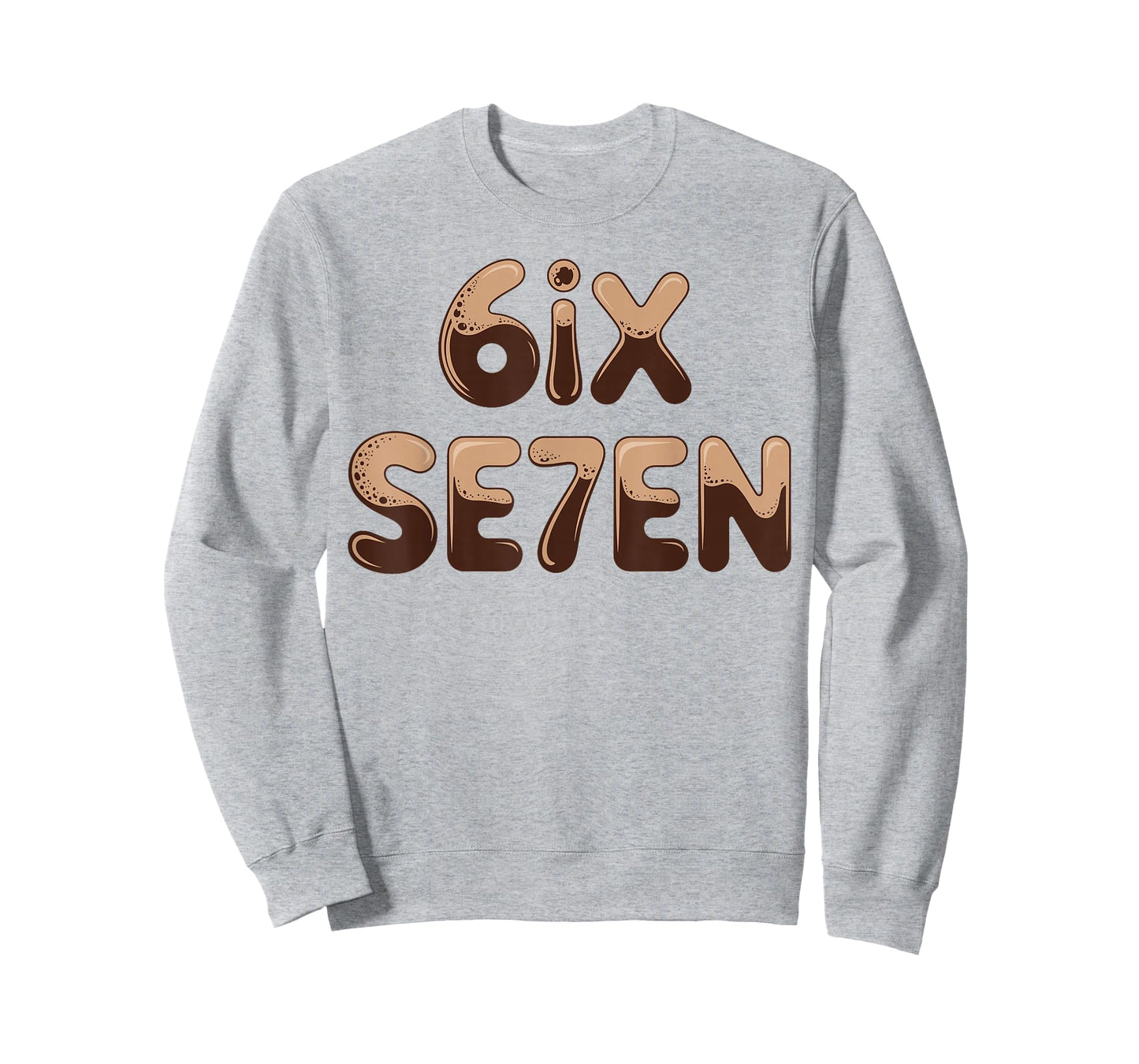 6IX SE7EN Funny 67 Six Seven Meme Coffee Espresso 6 7 Design T-Shirt