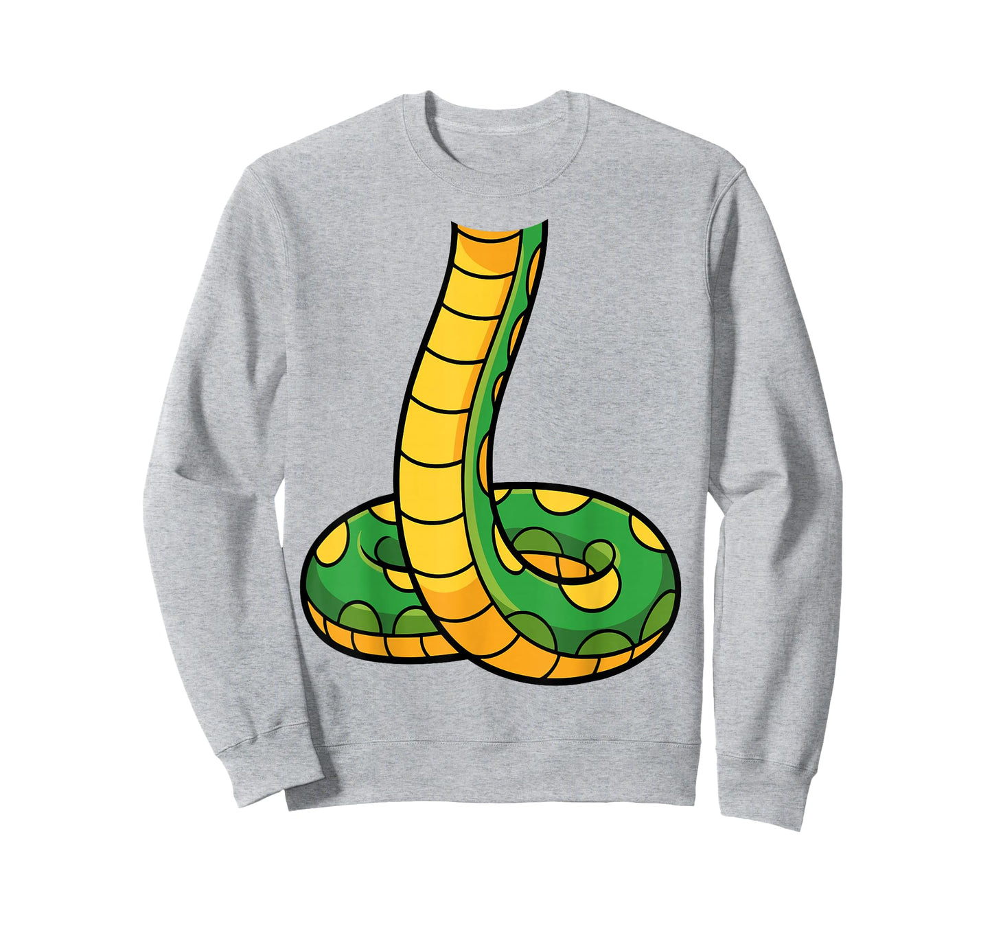 Snake Shirt Adult Men Women Kids Green Body Snake Costume T-Shirt