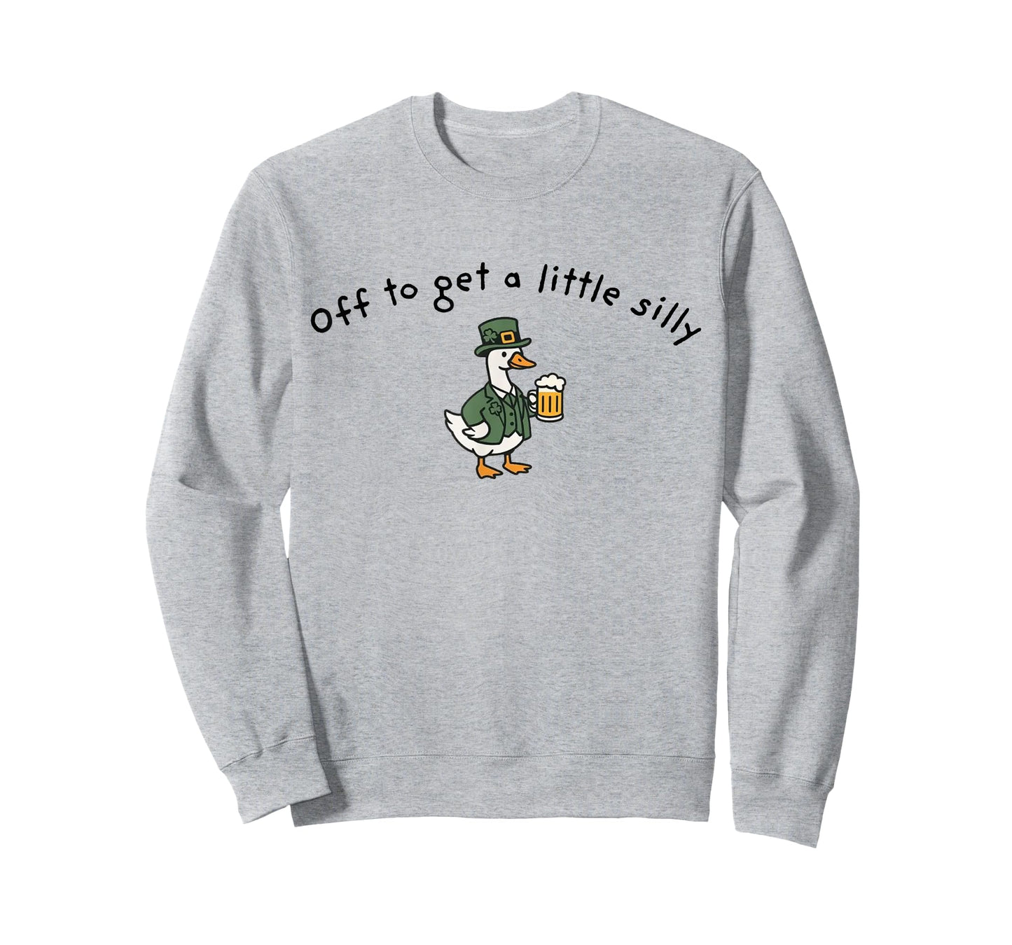 Off to Get a Little Silly Funny Goose Beer Drinking Lover T-Shirt