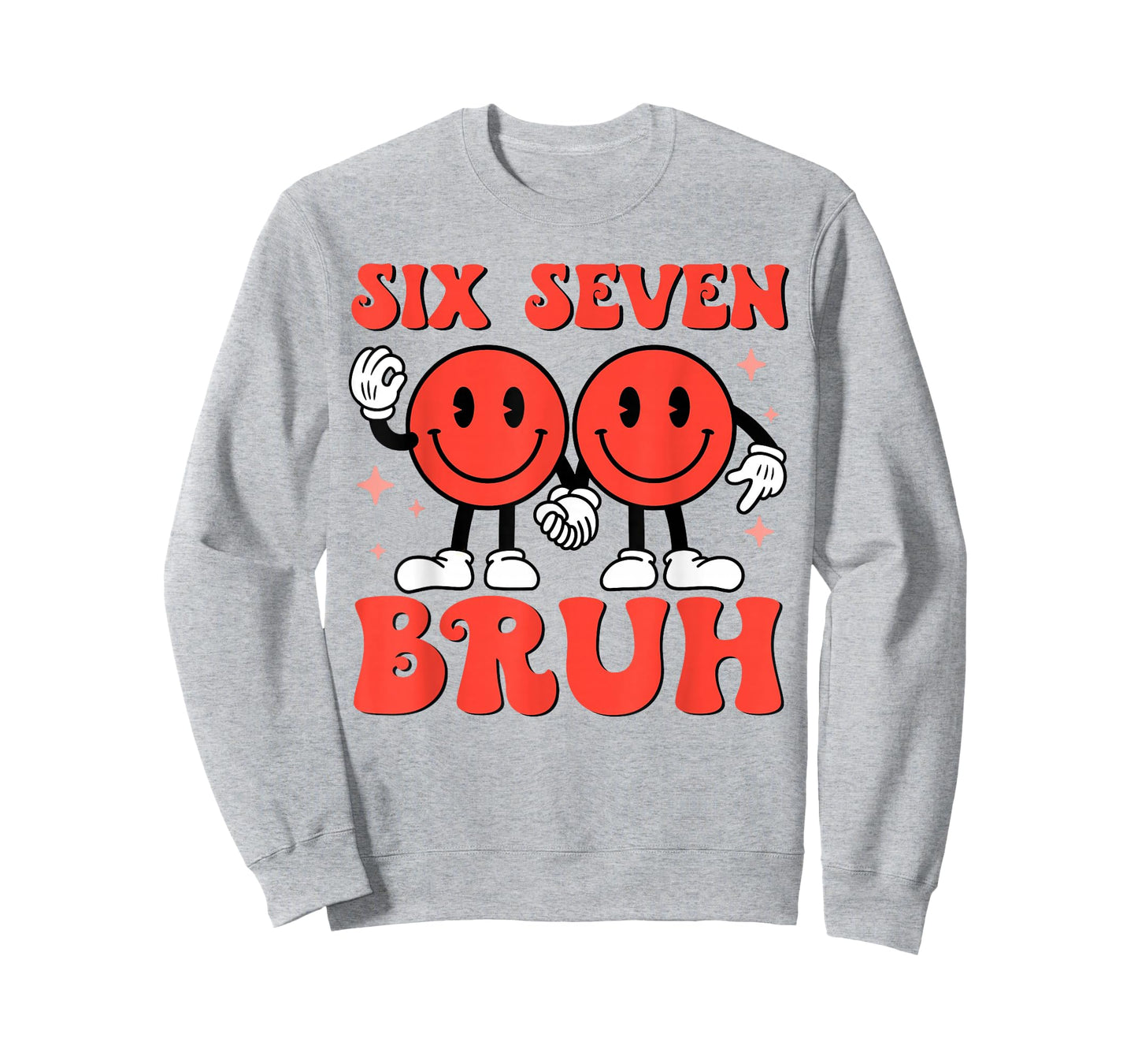 Valentine’s Day Funny 67 Meme Six Seven 6 7 Valentine Hearts T-Shirt