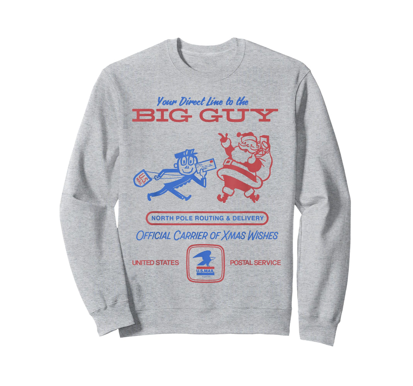 USPS Official Carrier of Xmas Wishes Christmas Delivery T-Shirt