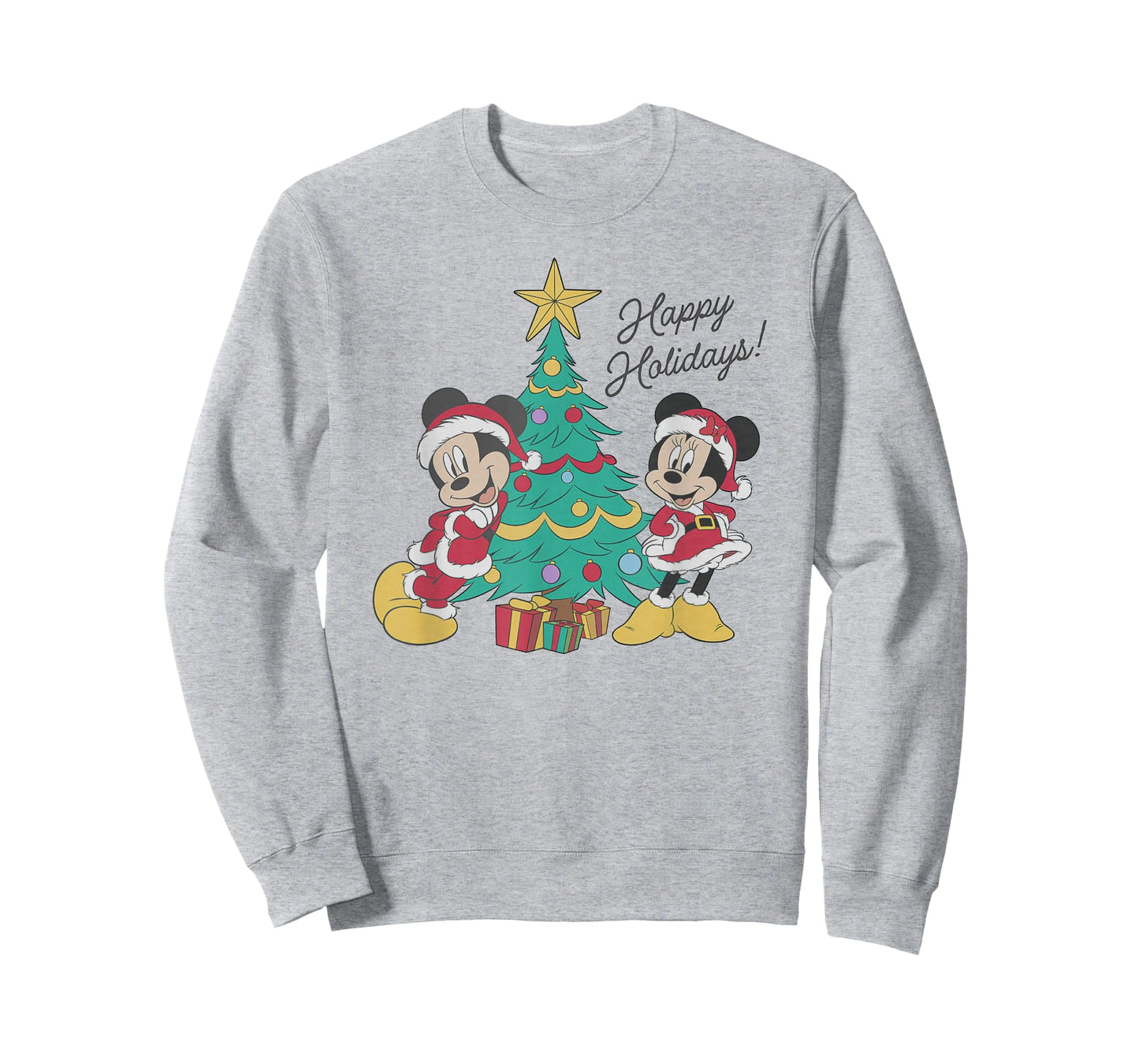 Disney Mickey and Friends Christmas Happy Holidays! T-Shirt