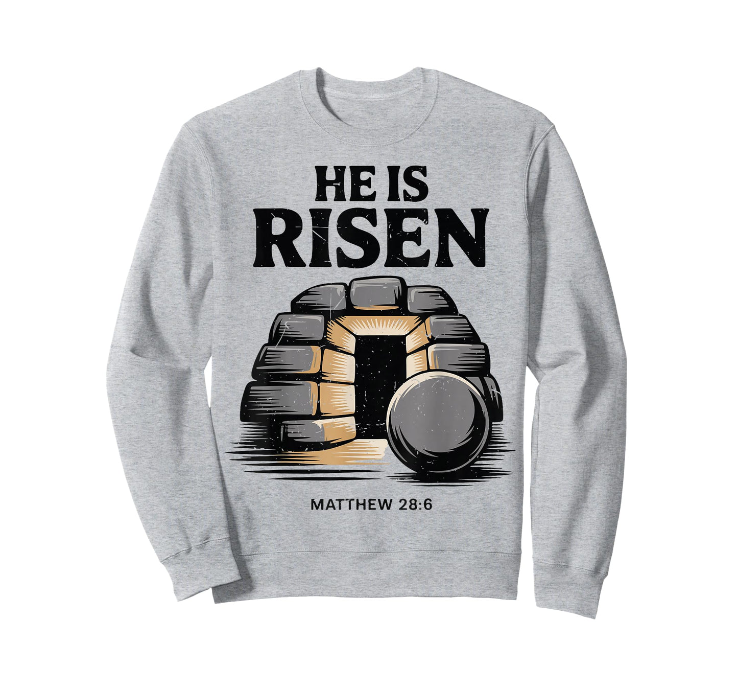He is Risen Jesus Resurrection Easter Day Outfit Baby Boy T-Shirt