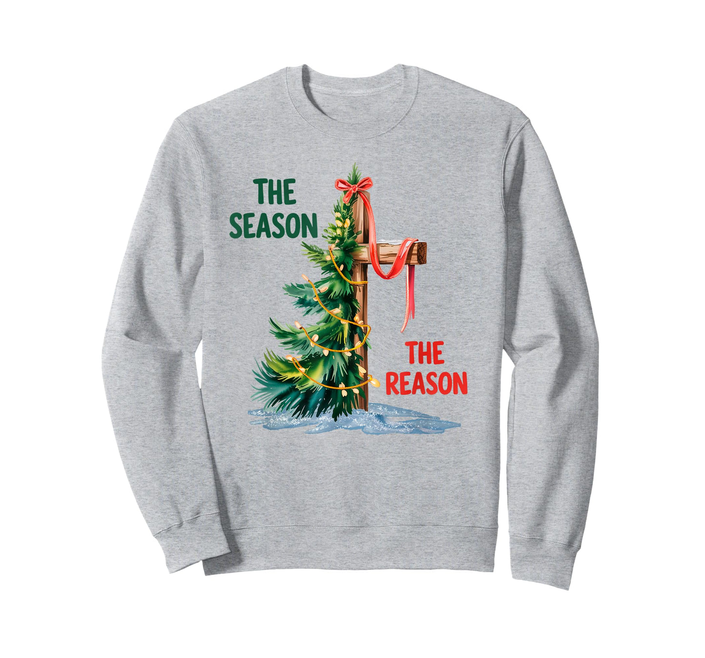 Jesus The Reason The Season Christmas Catholic Christian T-Shirt