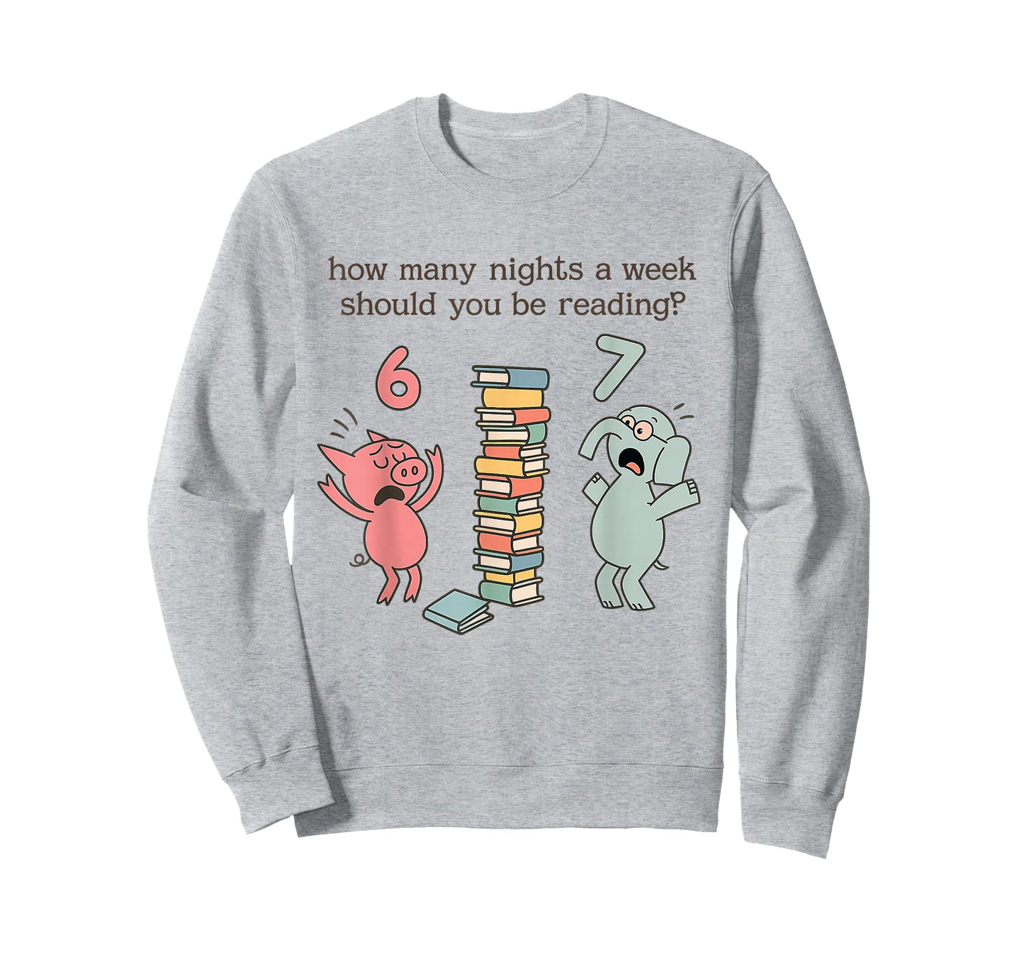How Many Nights A Week Should You Be Reading 6-7 Teacher T-Shirt