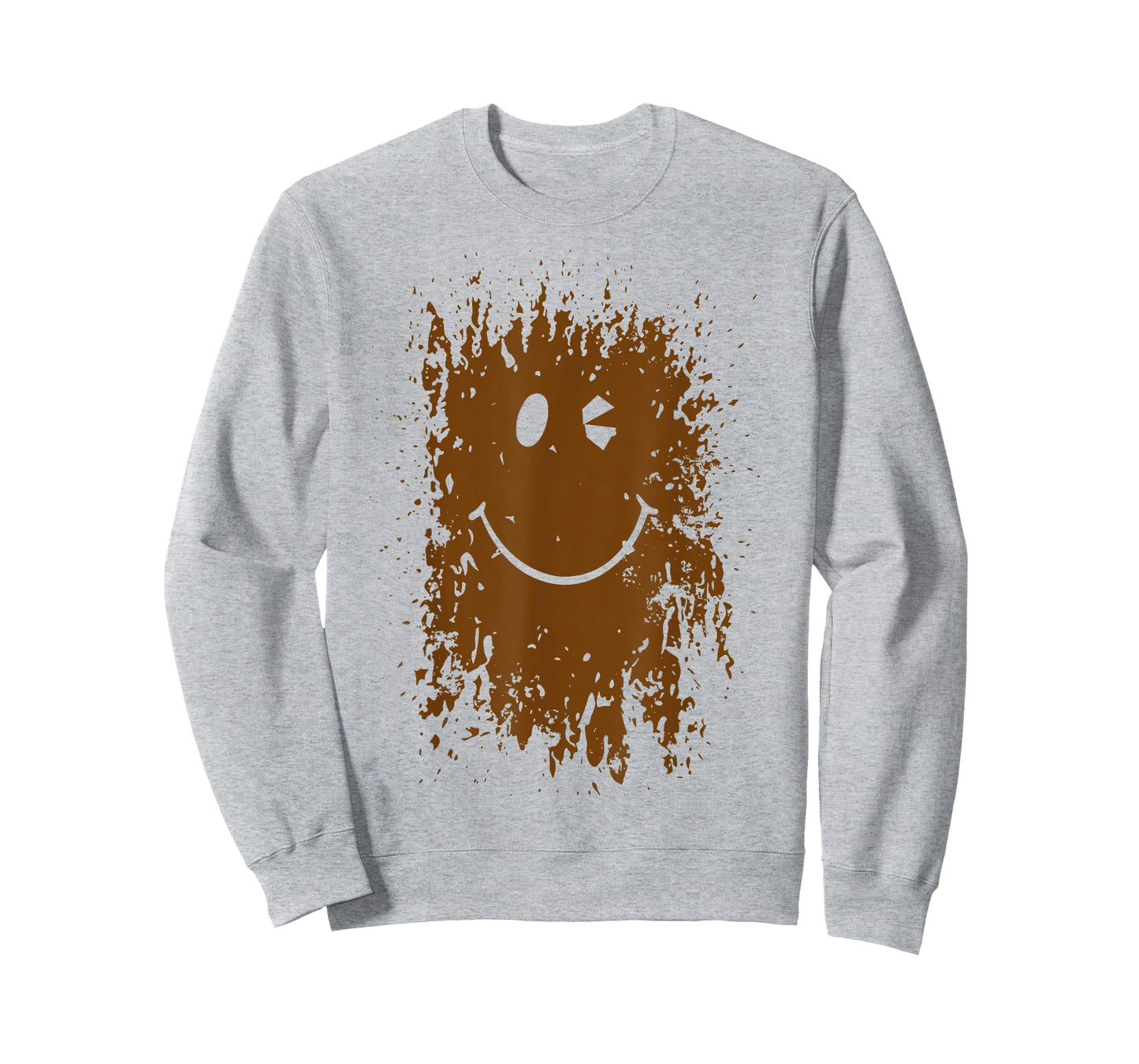 Funny Splash Mud Splatter Face Run Forest Gump T-Shirt