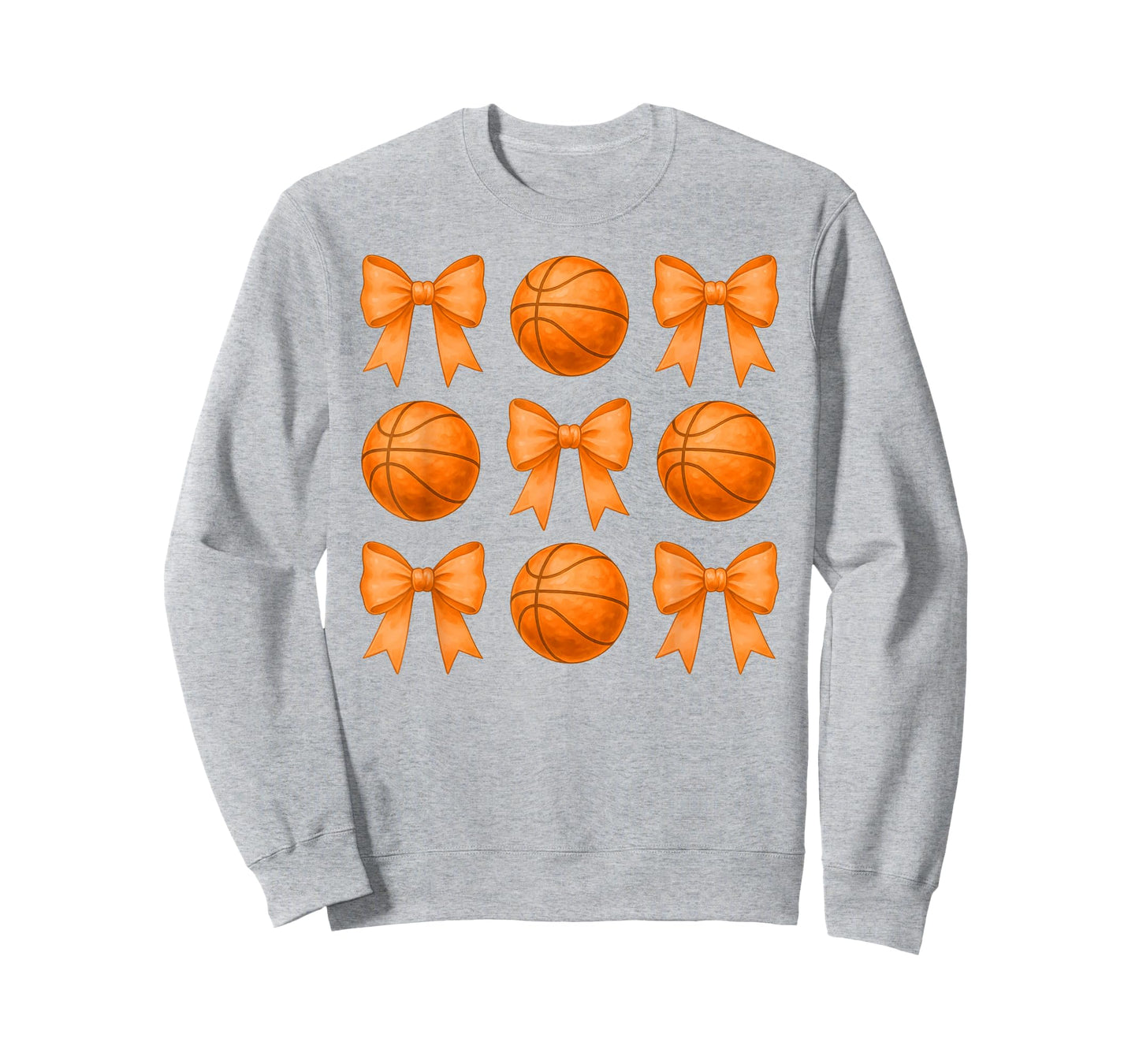 Basketball Mom Sister Coquette Bows Cute Girls Basketball T-Shirt