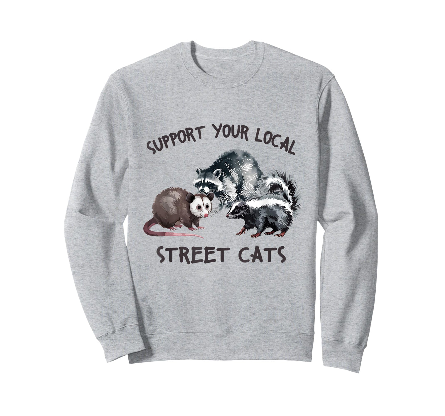 Support Your Local Wildlife Street Cats T-Shirt
