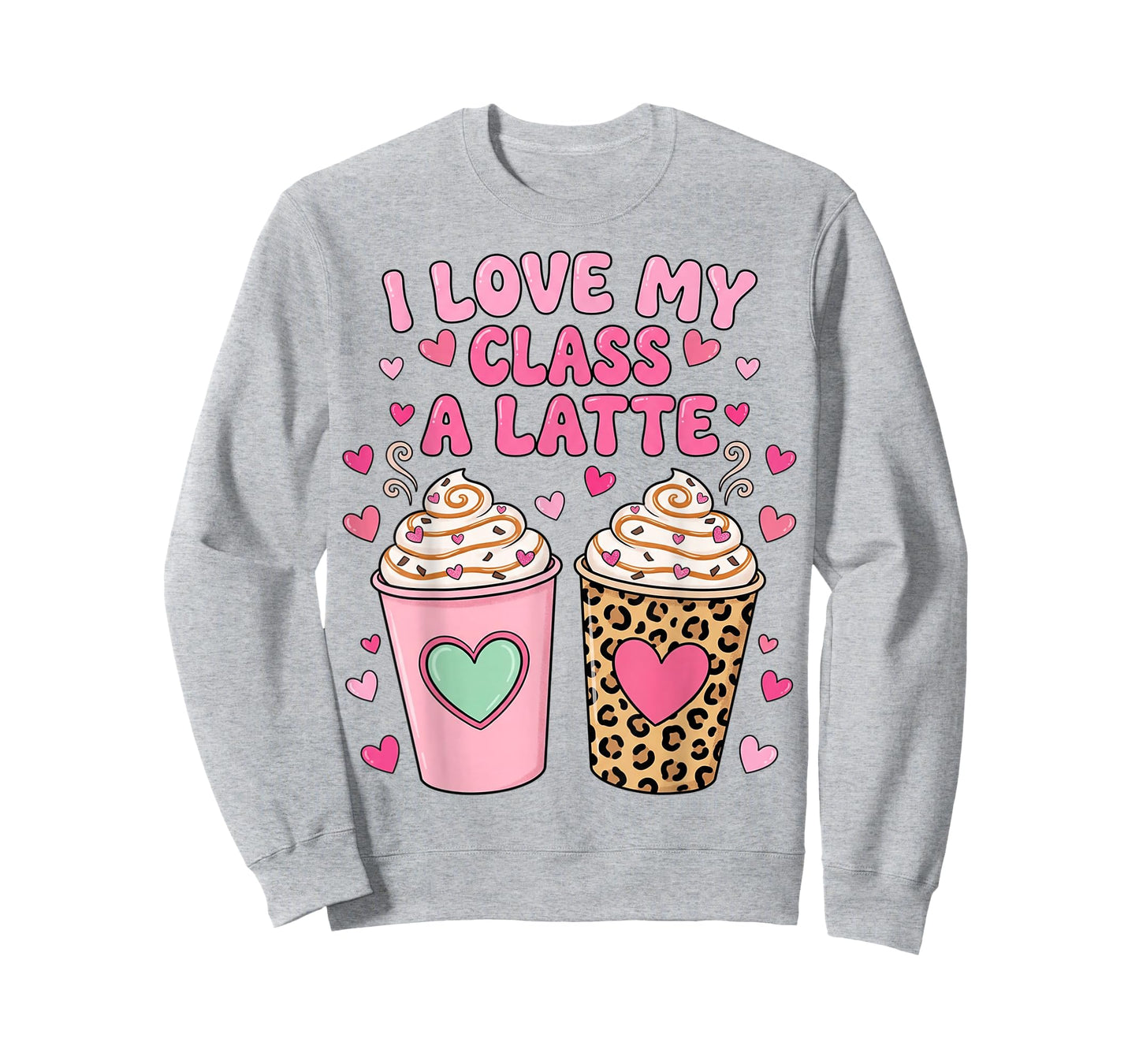 School Loved Teaching Hearts Teacher Valentines Teach T-Shirt