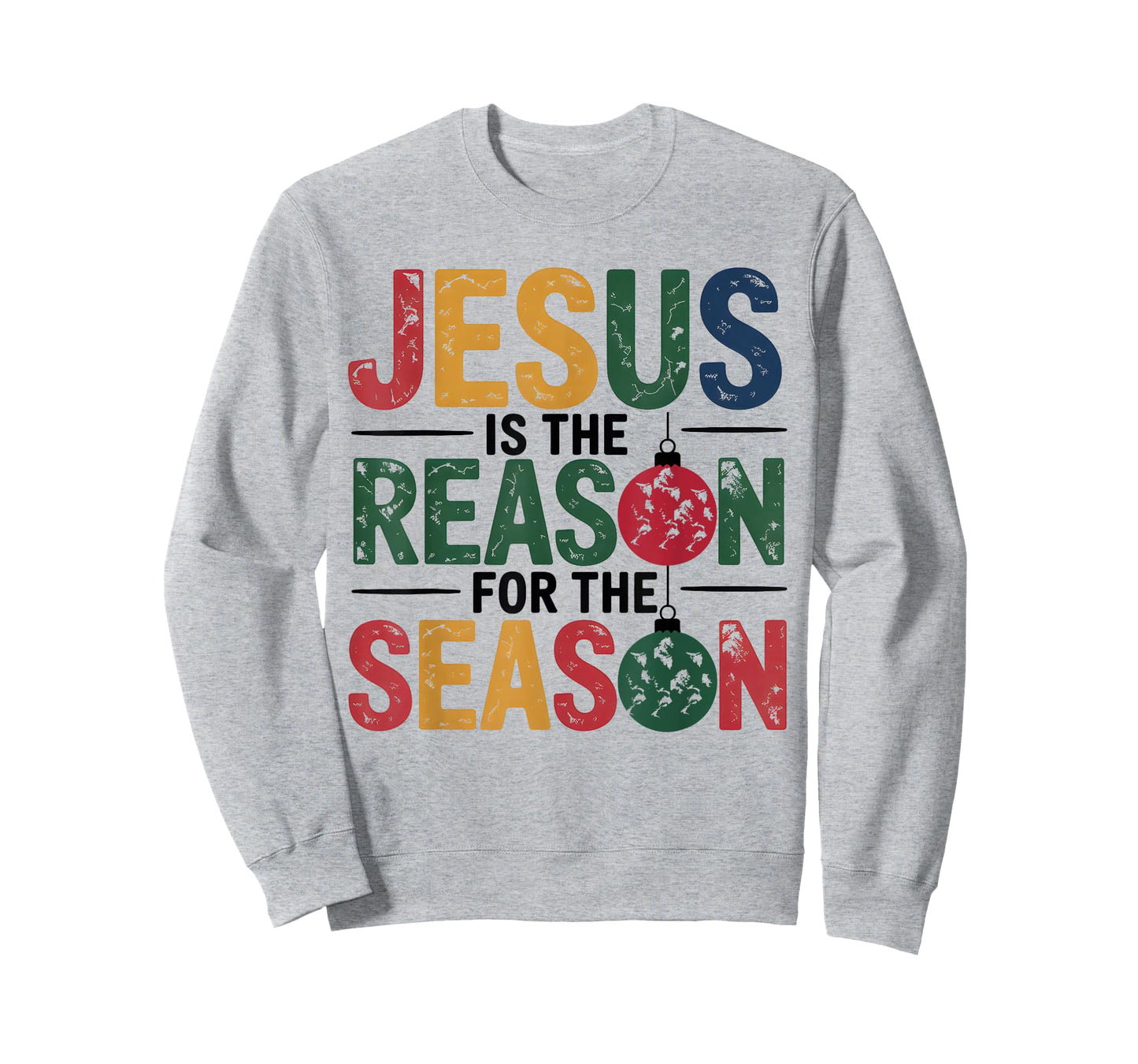 Jesus is The Reason for The Season Christian Christmas T-Shirt