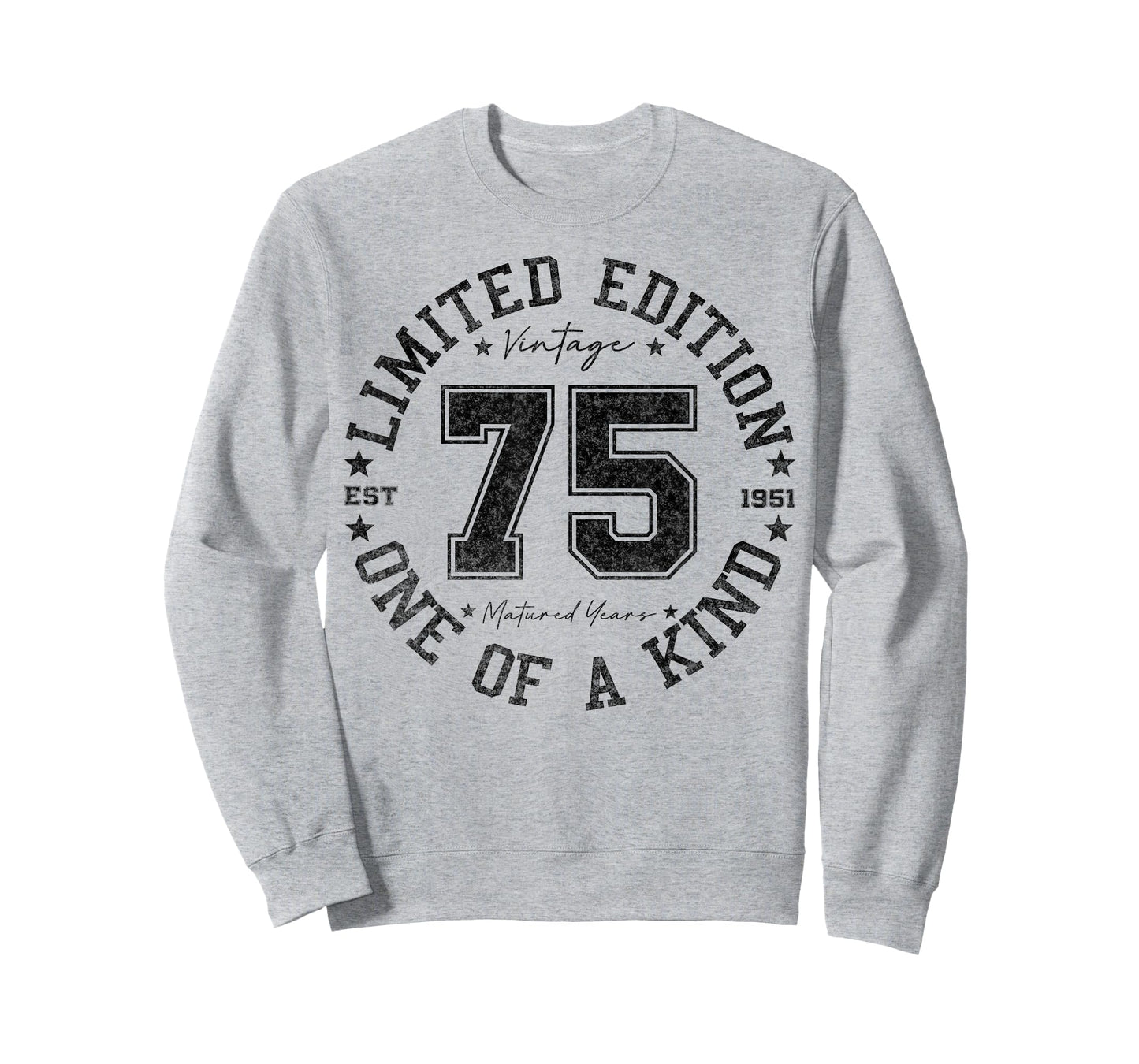 75 Year Old Gifts Vintage 1951 Limited Edition 75th Birthday T-Shirt