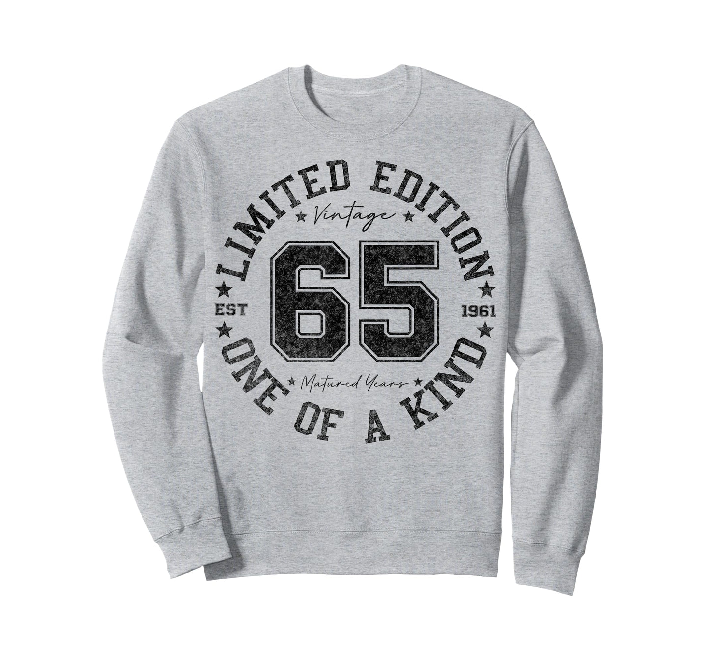 65 Year Old Gifts Vintage 1961 Limited Edition 65th Birthday T-Shirt