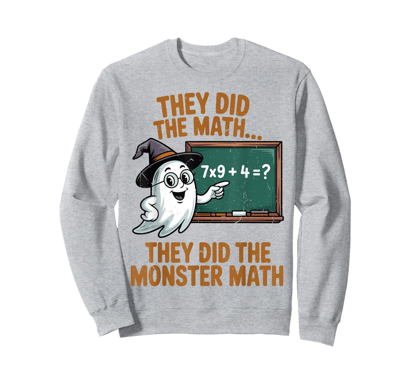 They Did Monster Math Teacher Halloween Costume Professor 67 T-Shirt