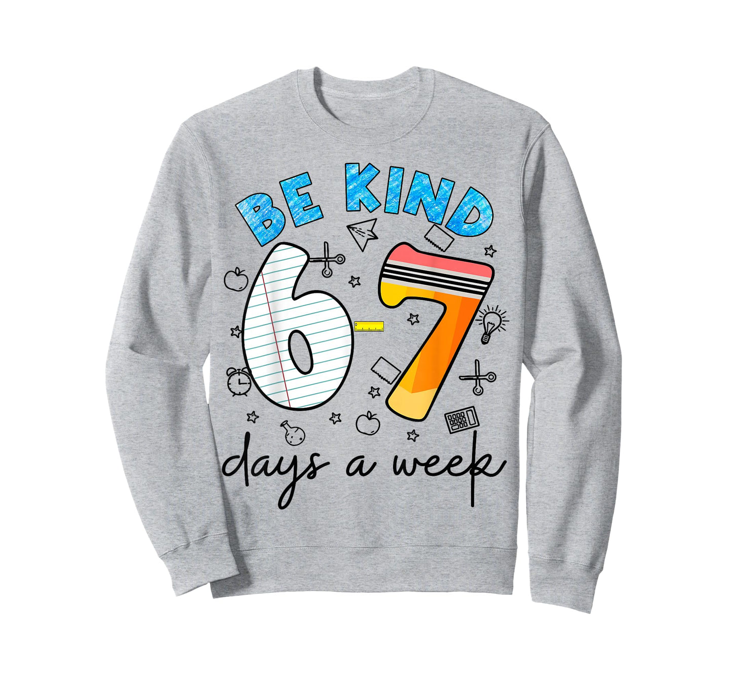 Be Kind 6-7 Days A Week for Teachers Students Matching T-Shirt