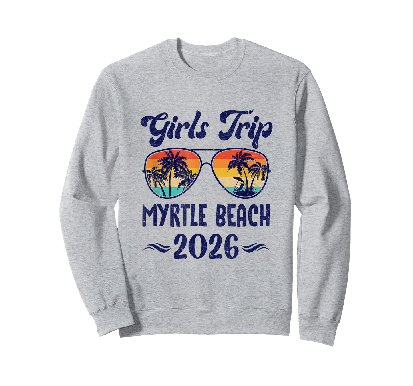 Myrtle Beach Girls Trip Beach Vacation 2026 Matching Group T-Shirt